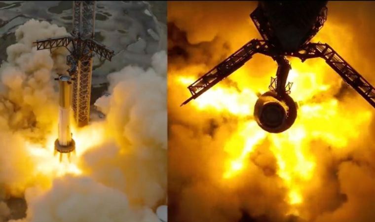 SpaceX'den ilk statik ateşleme denemesi geldi