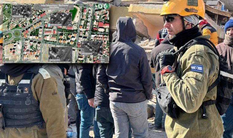 İsrailli yardım ekibi, enkaz alanlarında özel haritalama tekniğini kullanıyor