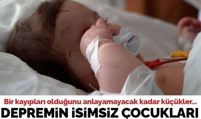 Depremin isimlerini ellerinden aldığı çocuklar