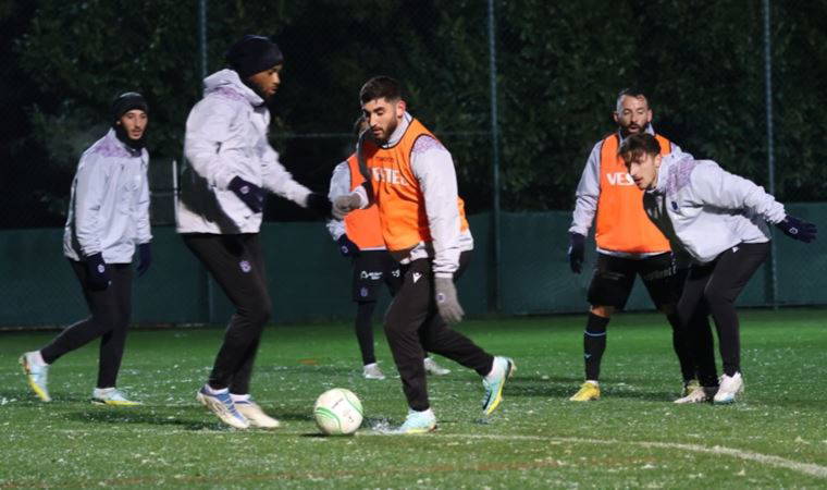 Trabzonspor'un Basel hazırlıkları moral bozukluğu ile devam ediyor