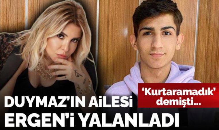Taha Duymaz'ın ailesi, Gülben Ergen'i yalanladı