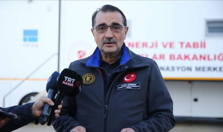 Bakan Dönmez'den deprem açıklaması: Uzmanların değerlendirmesine göre hasarsız olan konutlara elektrik verilebilecek