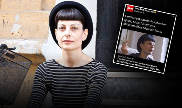 Gerici Yeni Akit, Cumhuriyet yazarı Zülal Kalkandelen'i hedef gösterdi