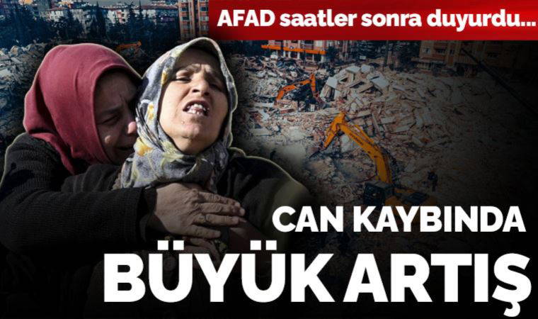 Son dakika haberi... AFAD saatler sonra duyurdu: 29 bin 605 can kaybı!