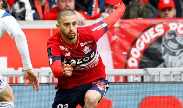 Ligue 1'de Jonathan David, Lille'i galibiyete taşıdı