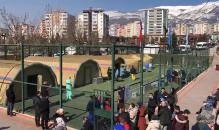 Rusya Acil Durumlar Bakanlığı'ndan afet bölgesindeki çalışmalara ilişkin açıklama