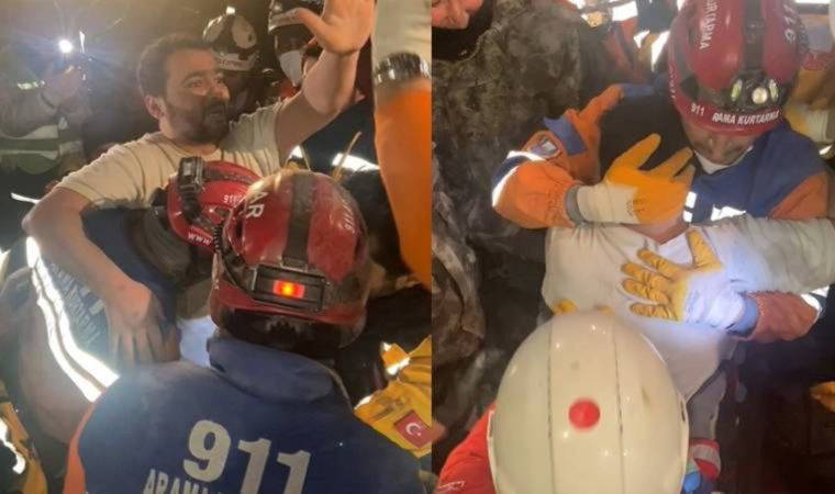 170’inci saatte inanılmaz kurtuluş: Enkazdan yürüyerek çıktı