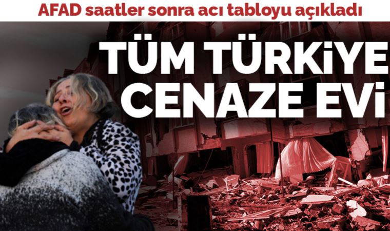 Son Dakika... AFAD saatler sonra açıkladı: Can kaybı 31 bin 643'e yükseldi