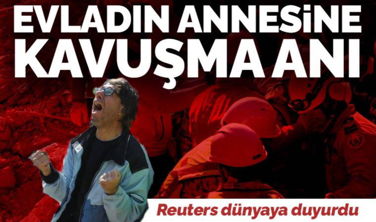 Annesi enkazdan 177 saat sonra kurtarıldı! Evladın göz yaşartan mutluluğu