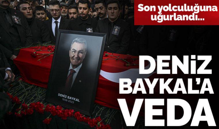 Deniz Baykal son yolculuğuna uğurlandı