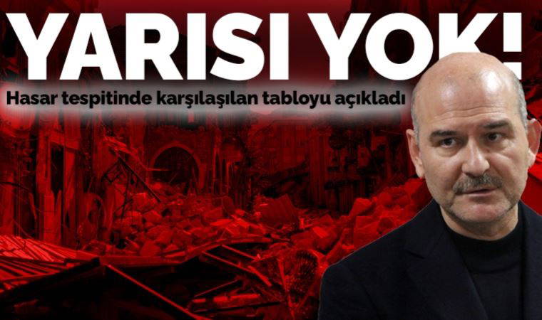 Son Dakika... Soylu'dan 'deprem' açıklaması: 'Delil toplamadan enkaz kaldırılmıyor'