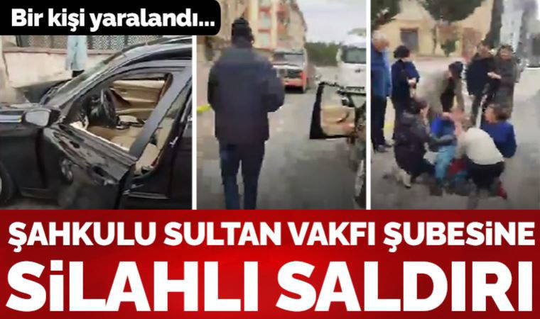 Son dakika... İstanbul Pendik'te Şahkulu Sultan Vakfı şubesine silahlı saldırı!