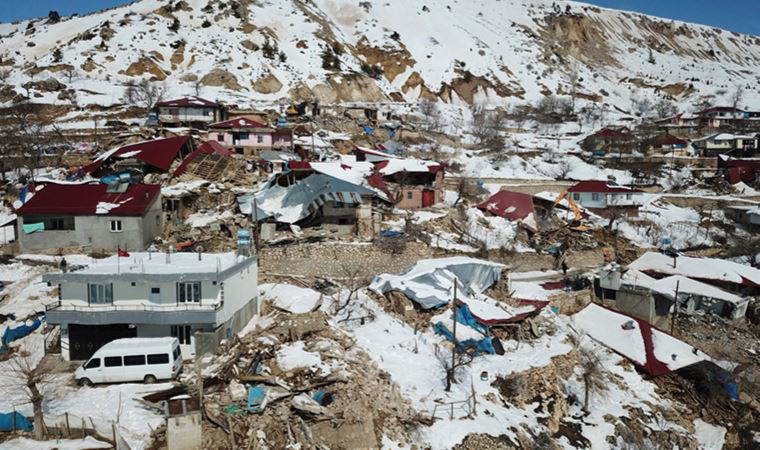 Kahramanmaraş'ın en zirvedeki dağ köyünde 130 evden 20 ev kaldı