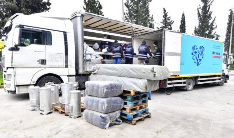 İzmir’den deprem bölgesine 65 milyon lira!