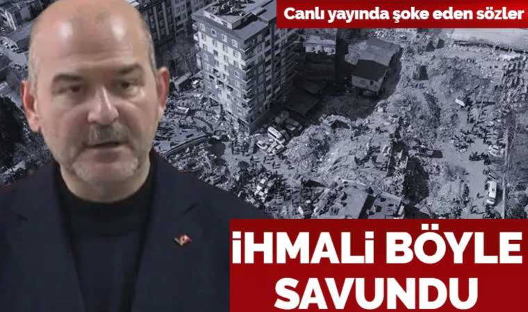 Süleyman Soylu: 'Bizim hazırlığımız İstanbul depremiydi'