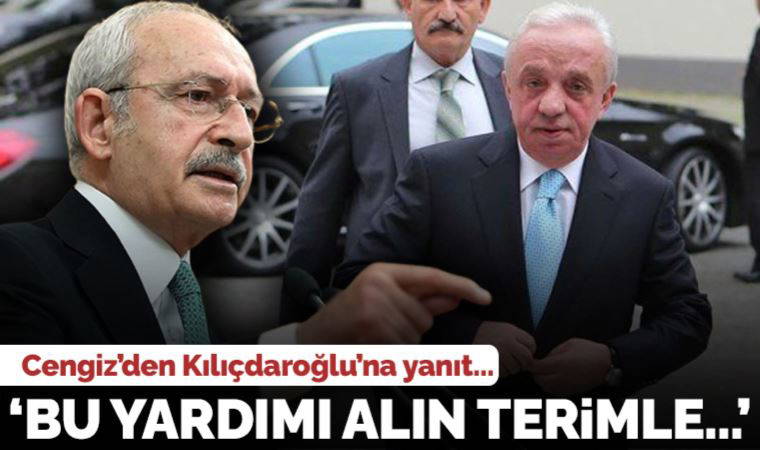 Mehmet Cengiz'den Kılıçdaroğlu'na yanıt: 'Bu yardımı alın terimle millete hibe ettim'