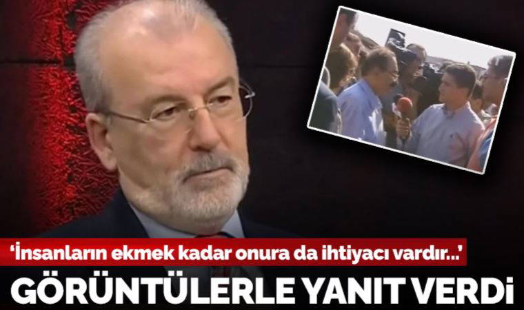 'Ecevit 99'da bölgeye gidemedi' diyen Cevizoğlu'na görüntülerle yanıt verdi: İnsanların ekmek kadar onura da ihtiyacı vardır
