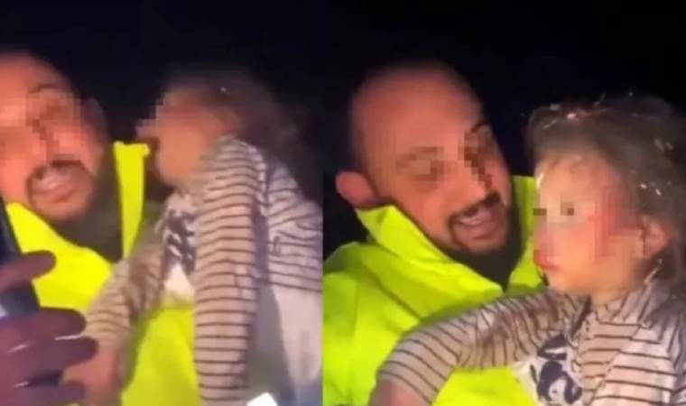 Enkazdan çıkardığı çocukla video çekmişti