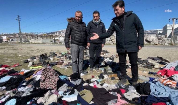 CHP'li vekillerden deprem bölgesinde 'giysi' isyanı: Çöpe atacağımız malzemeleri buraya göndermeyelim