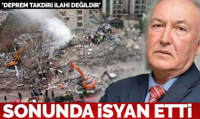 Prof. Dr. Ahmet Ercan: Deprem takdiri ilahi değildir, artık yeter!