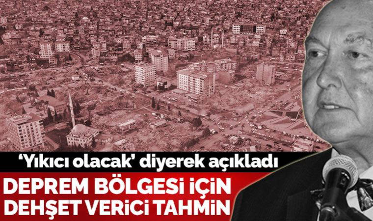 Prof. Dr. Övgün Ahmet Ercan'dan deprem bölgesi için kritik tahmin: 'Yıkıcı 20-25 artçı bekleniyor'