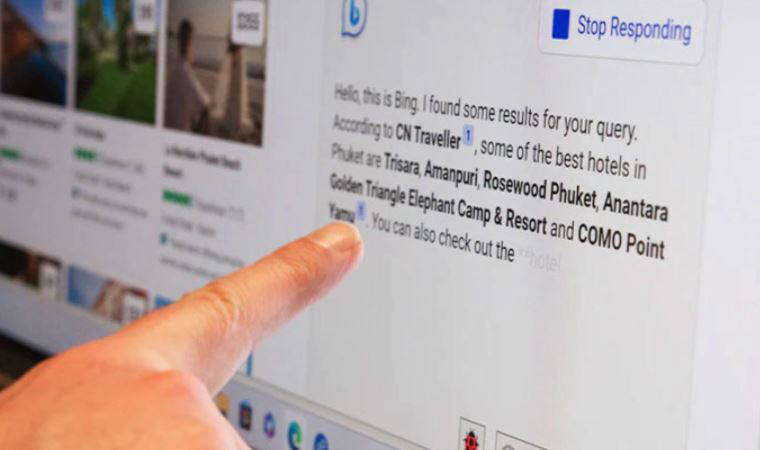 Microsoft'un Bing'e entegre ettiği yapay zeka 'bozuldu'