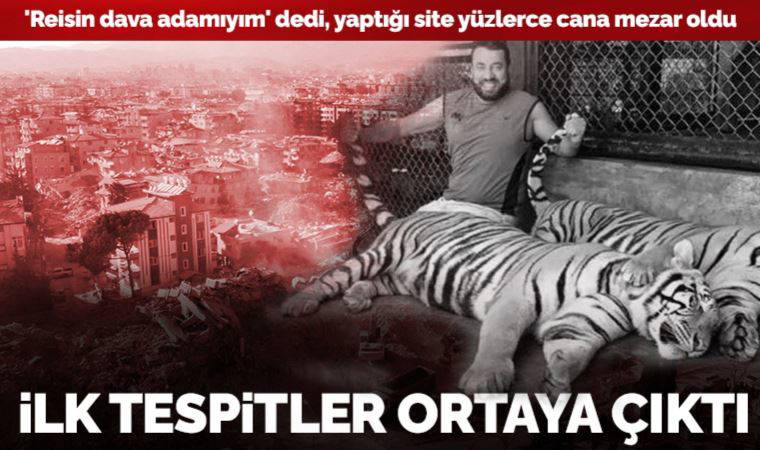 Hatay'da yüzlerce kişiye mezar olan apartmanın müteahhidi AKP'li Mehmet Özkan malzemeden çalmış