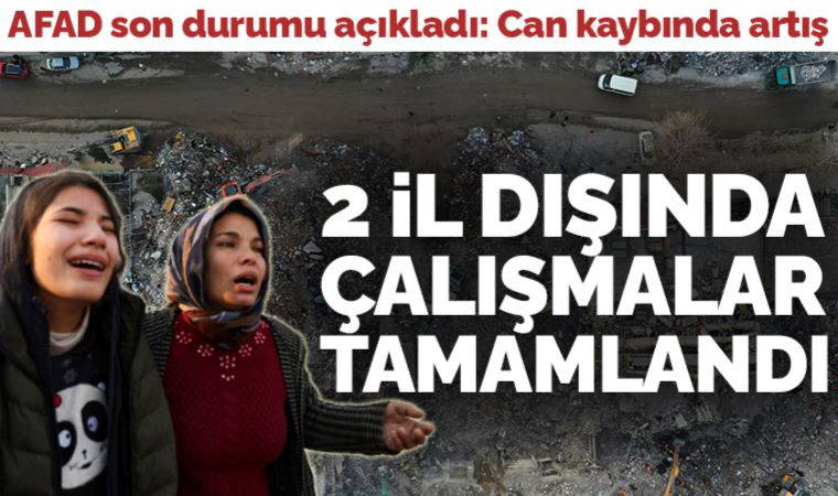 Son Dakika: Kahramanmaraş depremlerinde can kaybı 40 bin 689'a yükseldi