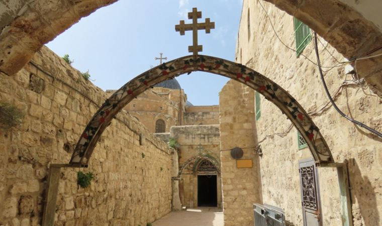 Kudüs'teki tarihi kilise saldırıya uğradı