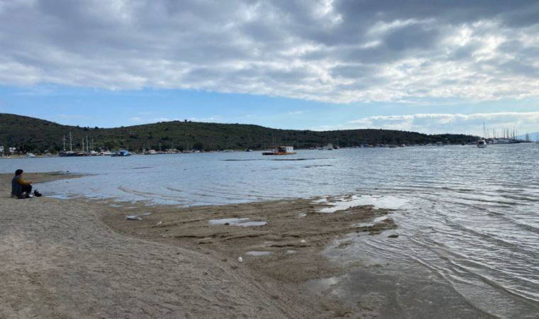 Bodrum ve Ortaca’da deniz suyu çekildi