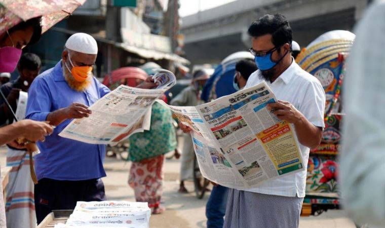 Bangladeş'te ana muhalefet partisinin gazetesi kapatıldı