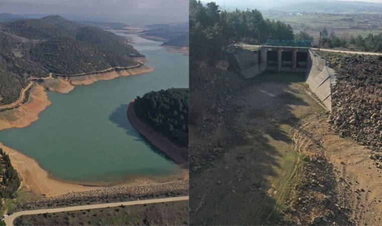 Barajdaki doluluk oranı düştü: Keşan’ın 3 aylık suyu kaldı