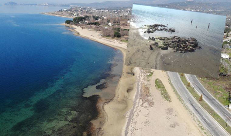 Erdek'te deniz çekildi: 3 bin 500 yıllık antik liman ortaya çıktı