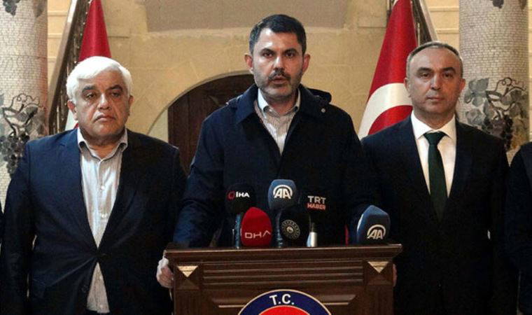 Bakan Murat Kurum açıkladı: '156 bin binada yıkık, acil yıkılacak ve ağır hasarlı tespiti yaptık'