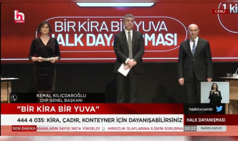 Depremzedelere destek gecesi!