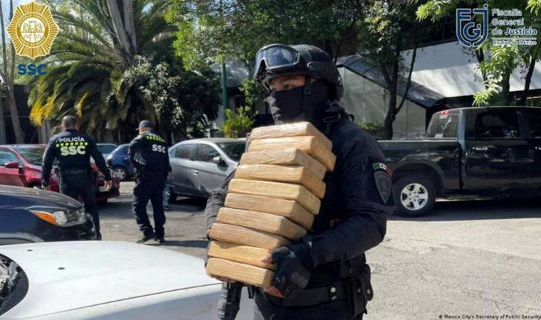 Meksika’da yaklaşık 2,5 ton kokain ele geçirildi