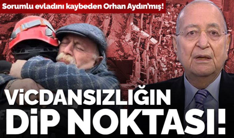 Mehmet Barlas AKP ve MHP'yi akladı: Depremin sorumluluğunu Orhan Aydın'a yıktı!