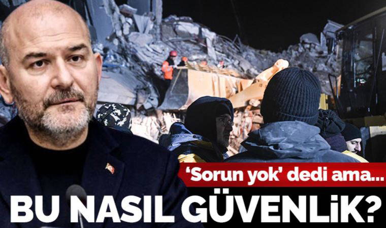 Son Dakika... Soylu: Hiçbir güvenlik sorunu yaşanmadı