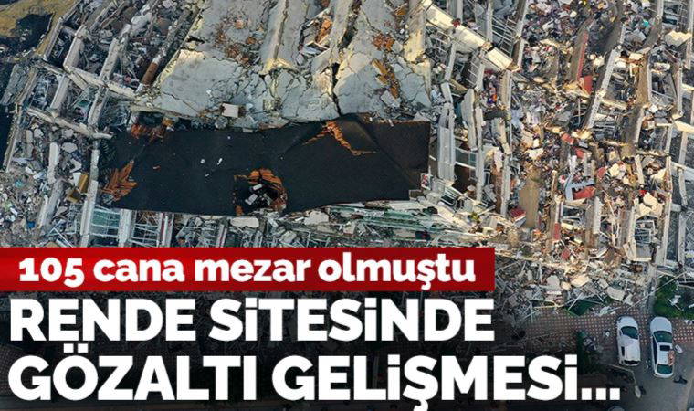 Rende sitesinde gözaltı gelişmesi: “Sürecin adil ve hizli ilerlemesini istiyoruz”