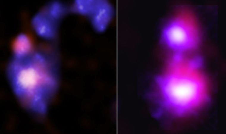 NASA, Cüce galaksilerde iki çift süper kütleli kara delik belirledi