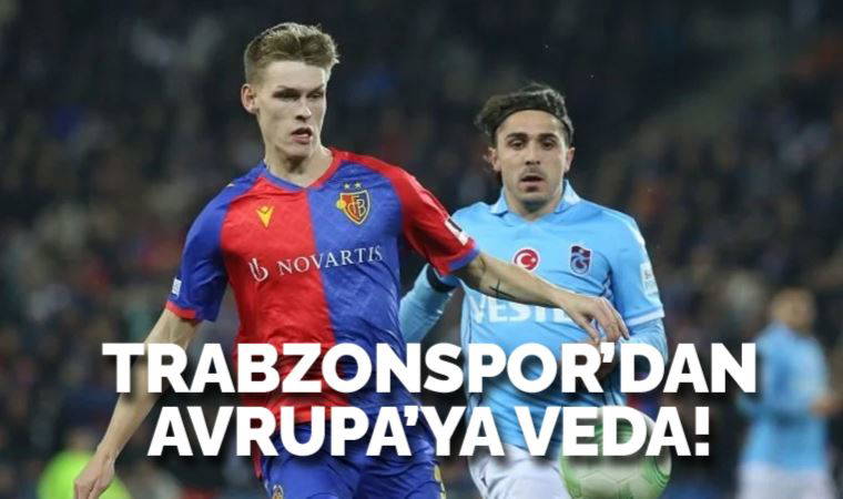 Trabzonspor, Avrupa'ya veda etti
