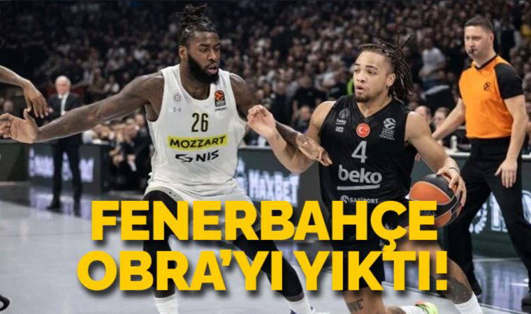 Fenerbahçe Obradovic'in Partizan'ını mağlup etti