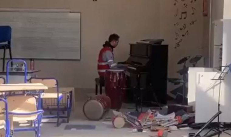 Hasarlı binada çaldığı piyanoyla gündem olmuştu: 'Acımızı notalarla gösterdik'