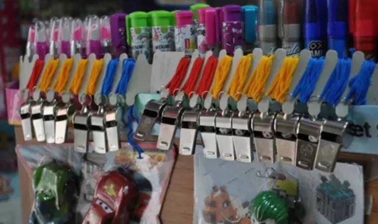 Depremden sonra düdük satışları yükseldi