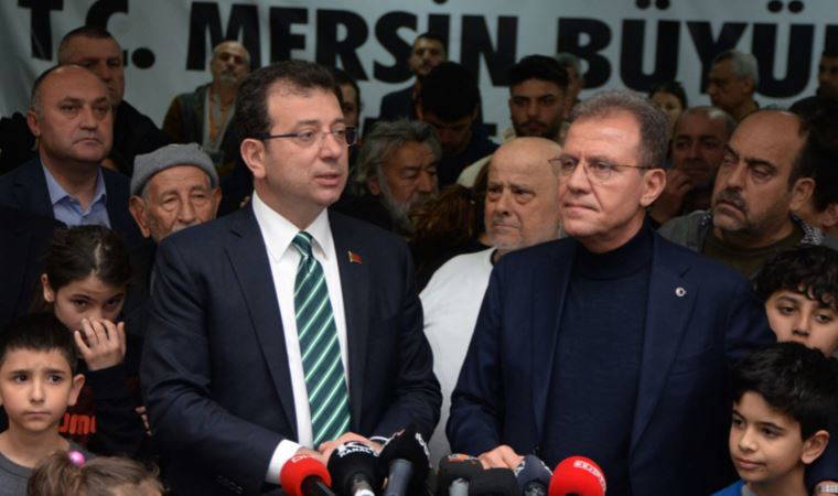 İmamoğlu'ndan Mersin'de 'depreme karşı tedbir' vurgusu: 'Amasız, fakatsız...'