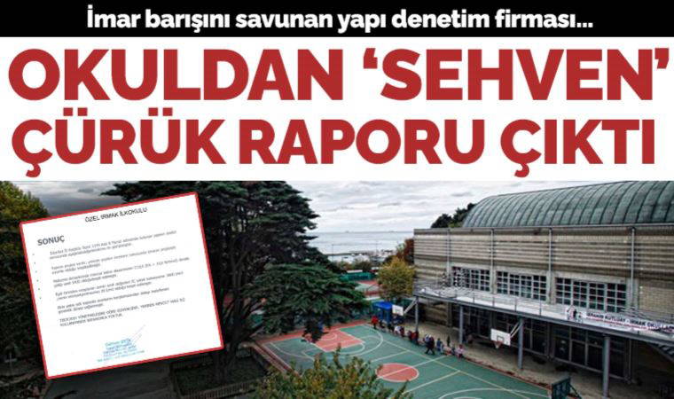 Okuldan ‘sehven’ çürük raporu çıktı