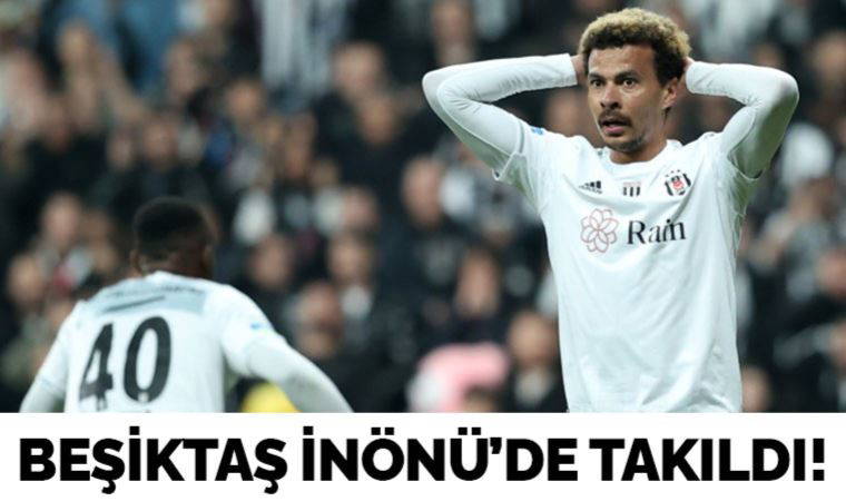 Beşiktaş İnönü'de takıldı: Beşiktaş 0-0 Antalyaspor