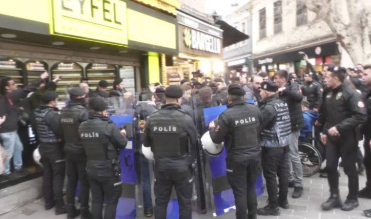 Emek, Barış ve Demokrasi Güçleri'nin açıklamasına polis müdahale etti: Çok sayıda kişi gözaltında