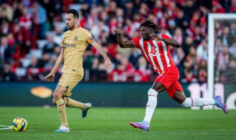 Barcelona La Liga'da Almeria'ya takıldı