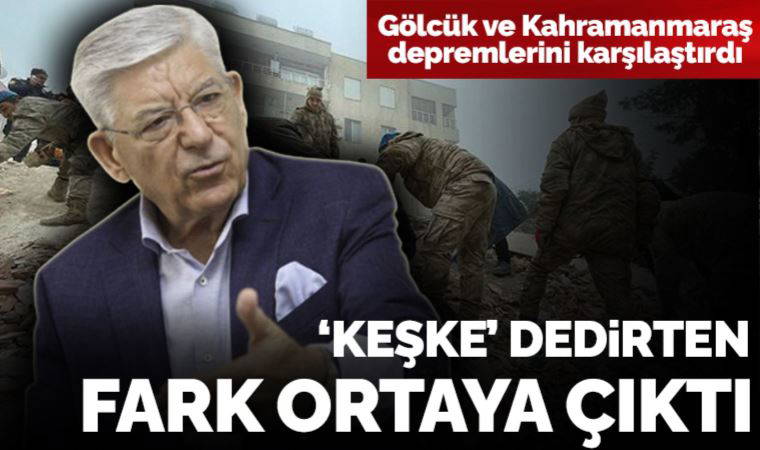 Hurşit Tolon iki büyük deprem arasındaki 'farkı' anlattı: 'Gördük ki bir ders çıkarılmamış'